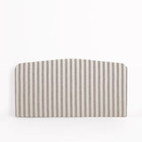 Etta Striped Brown Headboard 180 cm