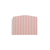Etta Striped Headboard Coral 120 cm
