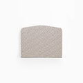 Etta Headboard Dotted Black 120 cm