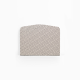 Etta Headboard Dotted Black 120 cm