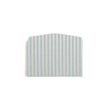 Etta Headboard Striped Light Blue 120 cm