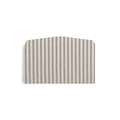 Etta Headboard Striped Brown 140 cm