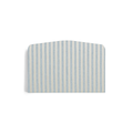 Etta Striped Headboard Light Blue 140 cm