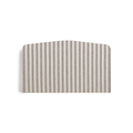 Etta Headboard Striped Brown 160 cm