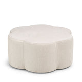 Flora Ottoman Off White
