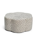 Flora Ottoman Black Dots
