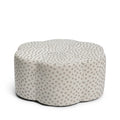 Flora Ottoman Brown Dots