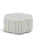 Flora Ottoman Stripe Blue