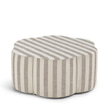 Flora Ottoman Stripe Brown