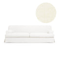 Cover Frances 3-Seat Sofa True White