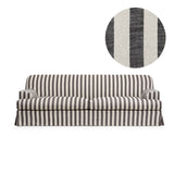 Cover Frances 3-Seat Sofa Stripe Black