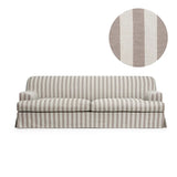 Cover Frances 3-Seat Sofa Stripe Brown