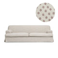 Cover Frances 3-Seat Sofa Brown Dots