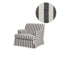 Cover Frances Armchair Stripe Black