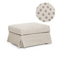 Cover Frances Ottoman Brown Dots