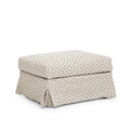 Frances Ottoman Brown Dots