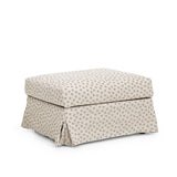 Frances Ottoman Brown Dots
