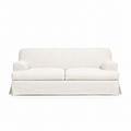 Frances 2-Sitssoffa True White