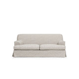 Frances 2-Seat Sofa Brown Dots