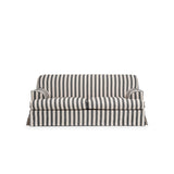 Frances 2-Seat Sofa Stripe Black