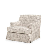 Frances Armchair Brown Dots