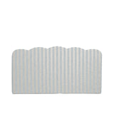 Johanna Headboard Striped Blue 120 cm
