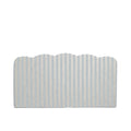 Johanna Headboard Striped Blue 210 cm