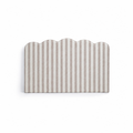 Johanna Headboard Stripe Brown 140 cm
