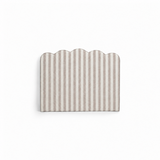 Johanna Headboard Stripe Brown 120 cm