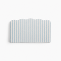 Johanna Headboard Striped Blue 160 cm