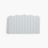 Johanna Headboard Striped Blue 160 cm