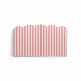 Johanna Headboard Striped Coral 160 cm