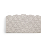 Johanna Headboard Dotted Brown 180 cm