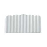 Johanna Headboard Striped Blue 180 cm