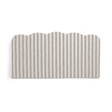 Johanna Headboard Stripe Brown 180 cm