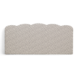 Johanna Headboard Dotted Black 210 cm
