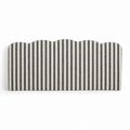 Johanna Headboard Stripe Black 210 cm