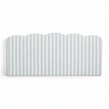 Johanna Headboard Striped Blue 210 cm