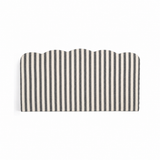Johanna Headboard Stripe Black 180 cm