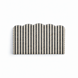 Johanna Headboard Stripe Black 160 cm