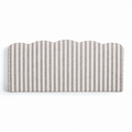 Johanna Headboard Stripe Brown 210 cm
