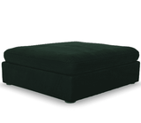 Lucie Ottoman Emerald Green