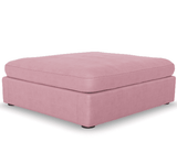 Lucie Ottoman Dusty Pink