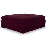 Lucie Ottoman Ruby Red