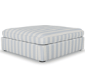 Lucie Ottoman Stripe Blue