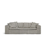 Luca Grande 2-Seat Sofa Stripe Black