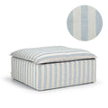 Dress Luca Footstool Striped Light Blue