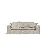 Luca Grande 2-Seat Sofa Black Dots