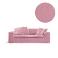 Upholstery Luca Grande 2-Seater Sofa Dusty Pink