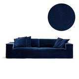 Upholstery Luca Grande 3-Seater Sofa Deep Blue
